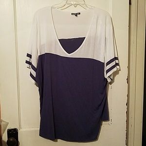 Silky satiny flowy top